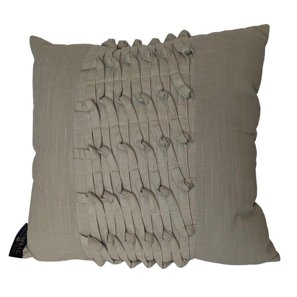 Bombay Decorative Pillow Boho Neutral Bed Cushion